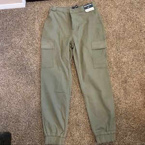 Hi waisted jogger cargo pants